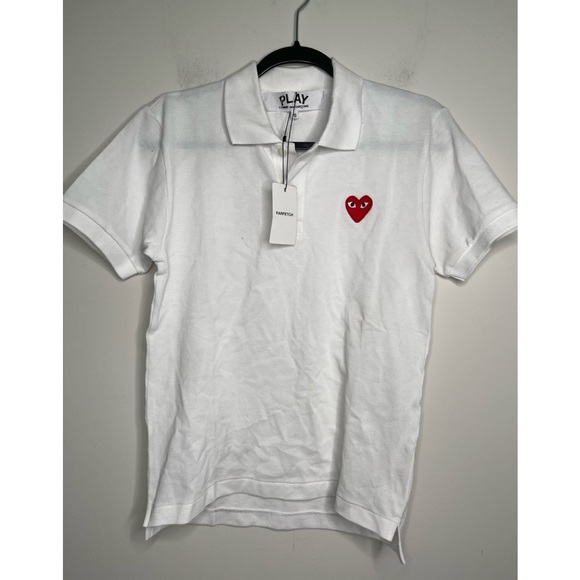 Comme des Garcons Play Men’s Polo Shirts - Picture 6 of 11